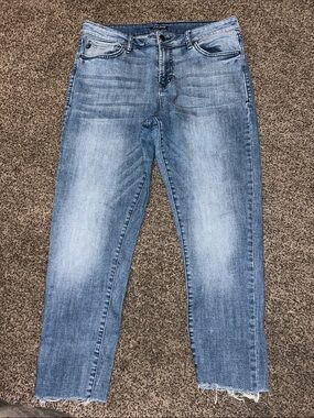 Dear John Light Blue Slim Straight Jeans